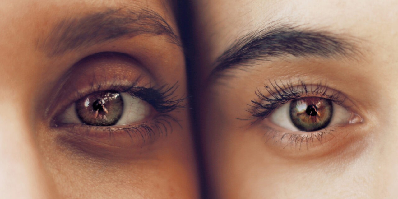 african american eyes close up